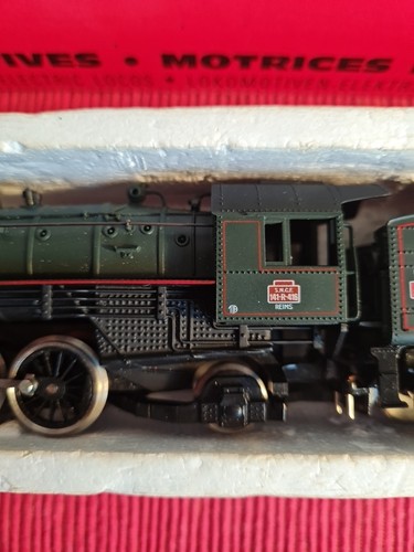 Locomotive Motrice Electric Jouef HO LOCO VAPEUR 141R CHARBON Réf 8275 NEVERS - Imagen 4 de 7