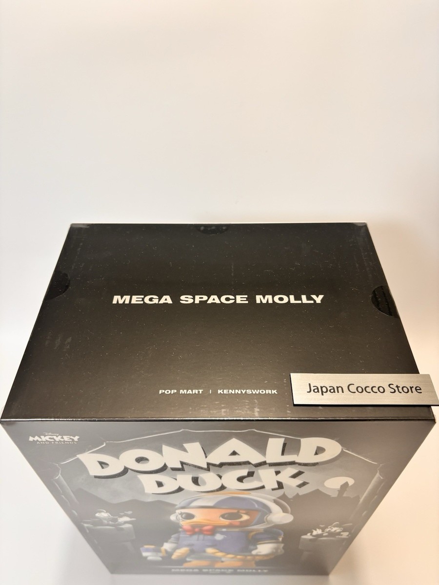 POP MART MEGA Collection 400% SPACE MOLLY Donald Duck Disney New