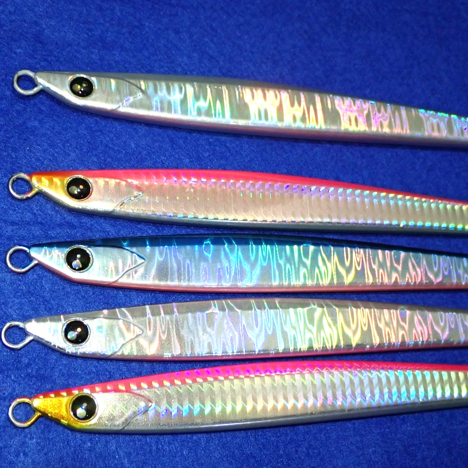 JDM Shop Limited Оригинальный Металлический Джиг АНАЛИЗАТОР СОЛИ ДЛИННЫЙ X 5 Вертикальная Джиговка - Изображение 3 из 4