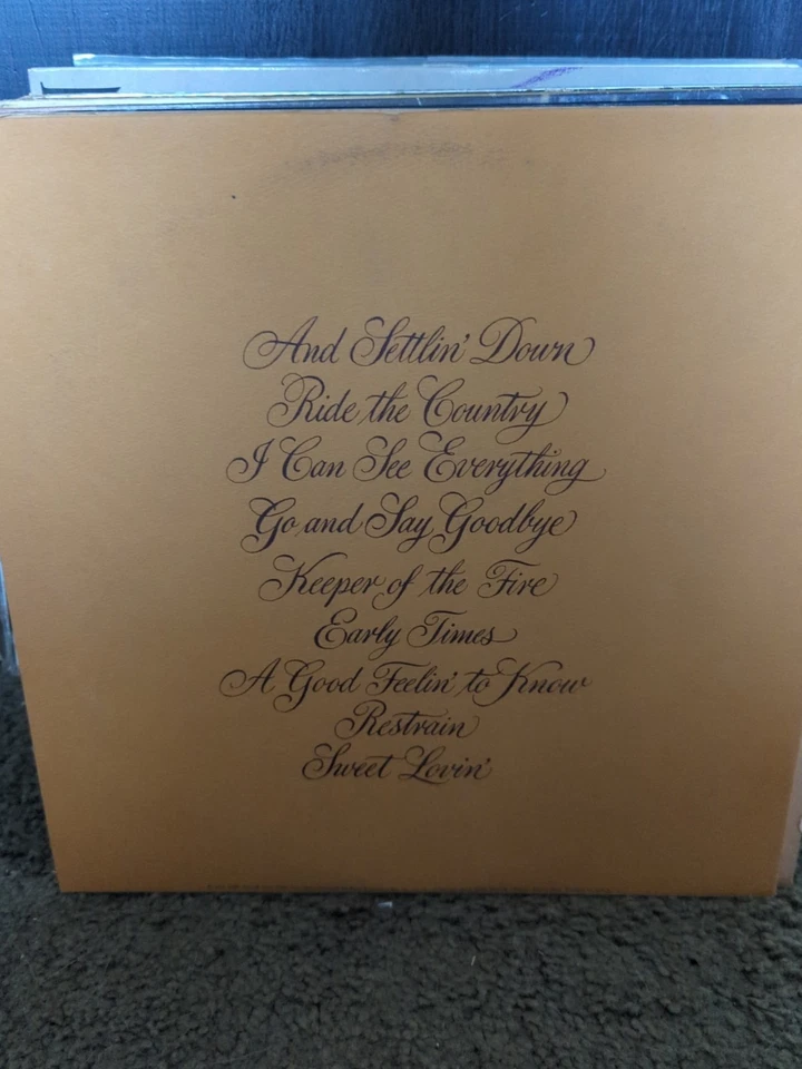 Poco - A Good Feelin' To Know (1972, PE 31601) Ex/Ex Inserts (Read Description) - Image 4 of 4