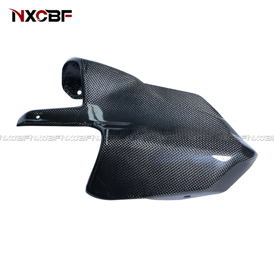 Carenado protector térmico escape fibra carbono para Ducati Multistrada 1200/S 2015-2017 Foto 3 de 4