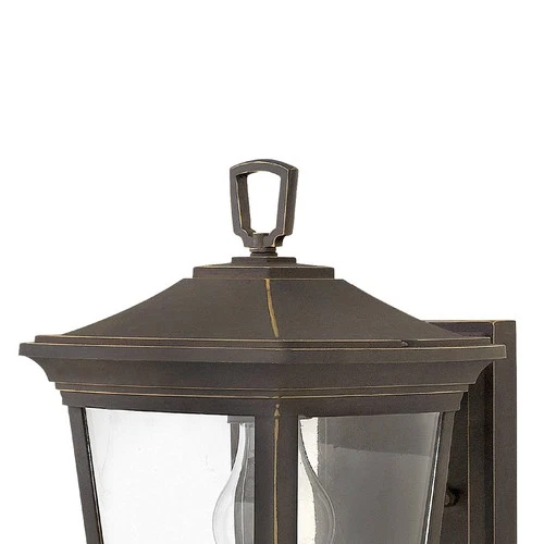 Bromley 11 3/4" High Oil Rubbed Bronze Outdoor Wall Light - Picture 4 of 10