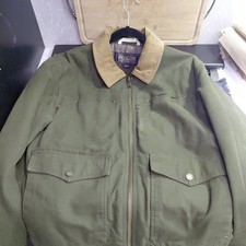 Pendleton Carson City Canvas Ranch Coat Mens M olive Jacket