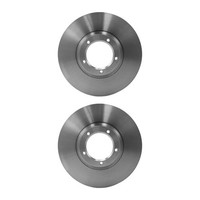 2 Bremsscheiben Voll Ø 78,5 Mm 14,3 Mm Hella Passend FüR U.A. Ford Transit