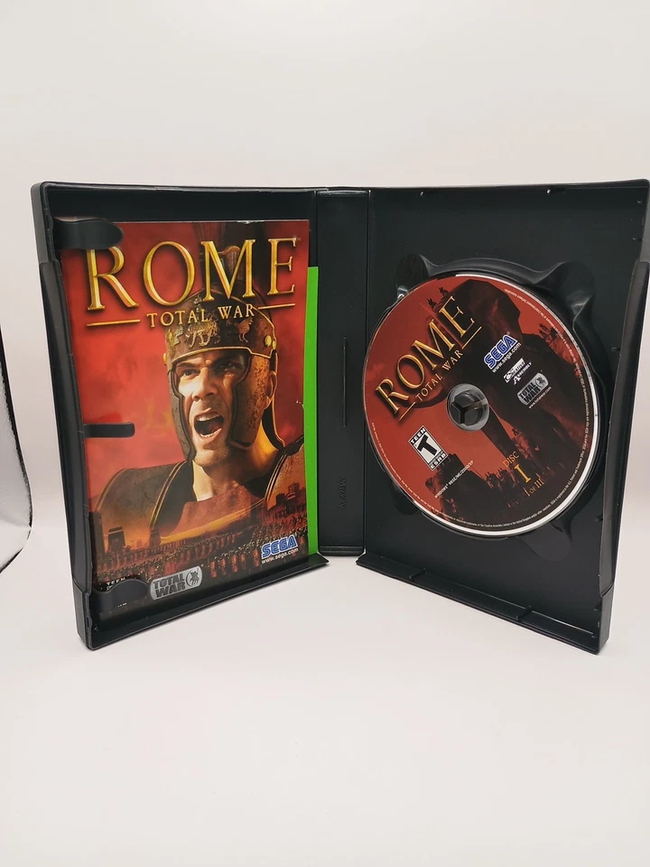 Rome Total War Original Vintage 2004 PC CD-ROM Edition in Hard Case - Image 3 of 3