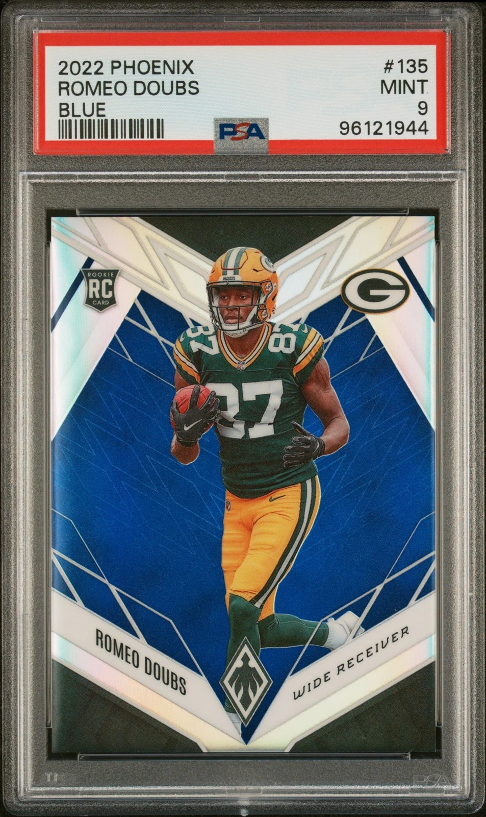 Romeo Doubs Panini Phoenix #135 Blue