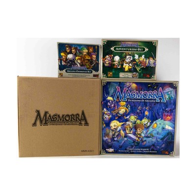 CMON Arcadia Masm  Masmorra Kickstarter Collection #7 - Base Game + 3 E VG+/NM