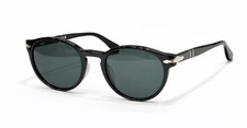 Image of Persol Panto Sunglasses PO3152S Black/Gray 52-20-145mm With Case New