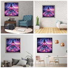 5D Diamond Painting Kit Beach Angel Fairy Art for Adults Beginners Full Drill