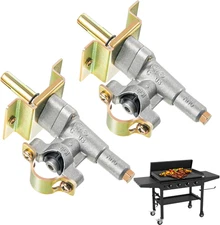 2 Pack Griddle Burner Control Valve Compatible with Blackstone Grill Griddle, Gr