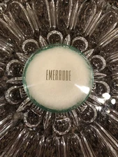 VINTAGE COTY EMERAUDE  PERFUMED DUSTING POWDER WITH PUFF 1.75oz NEW RARE SEALED