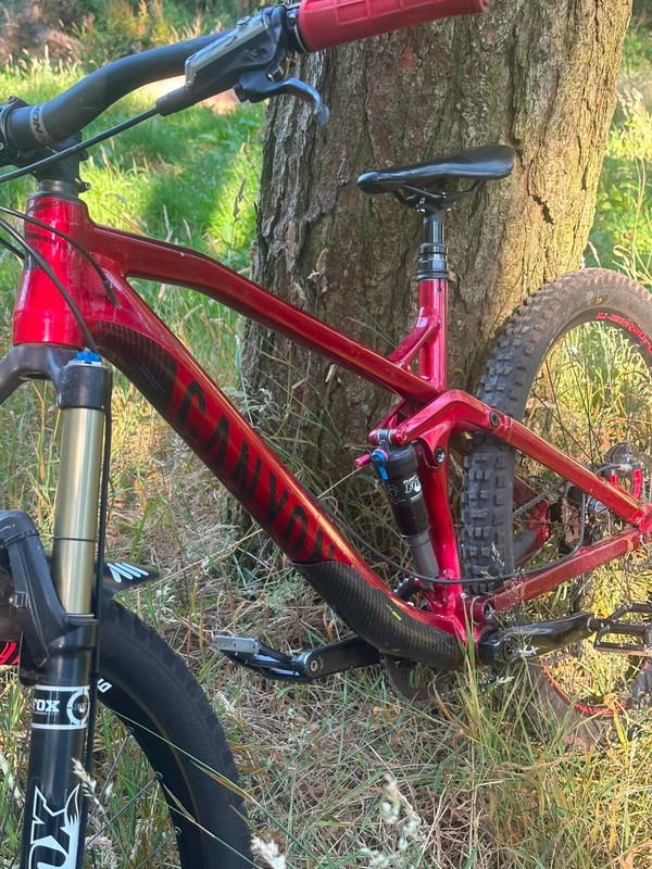 Canyon Spectral AL 14.0, Red, Medium Frame, Good Condition