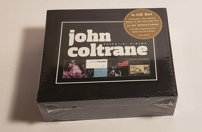 John Coltrane SEALED Prestige 4 CD Set Essential Albums 24 Bit Remastering PIX!!