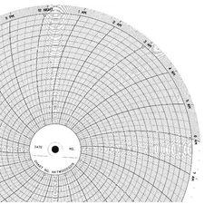 Graphic Controls Clh Hktw0100s016 Chart,10 In,0 To 10,1 Day,Pk100