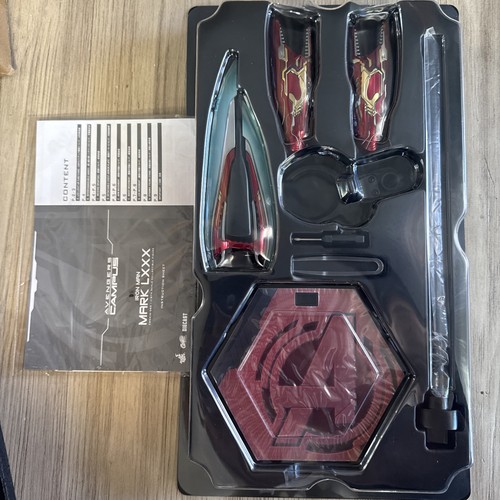 IRON MAN Marvel Disney Hot Toys Mark LXXX 1/6 DieCast Figure Avengers Campus D23 - Picture 11 of 12