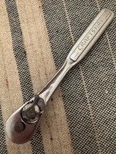 Craftsman -V- 43785 3/8" Socket Wrench Ratchet Handle - Made in USA - Vintage