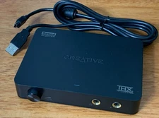 Creative Sound Blaster External USB Sound Card Audio Interface SB1240 Working