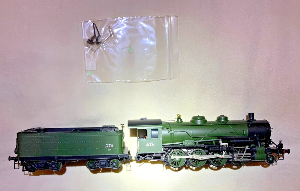 FULGUREX ref 2256/8 Ho 140 G pershing Caisse verte SNCF N°57 «bataille du rail» - Photo 3/4