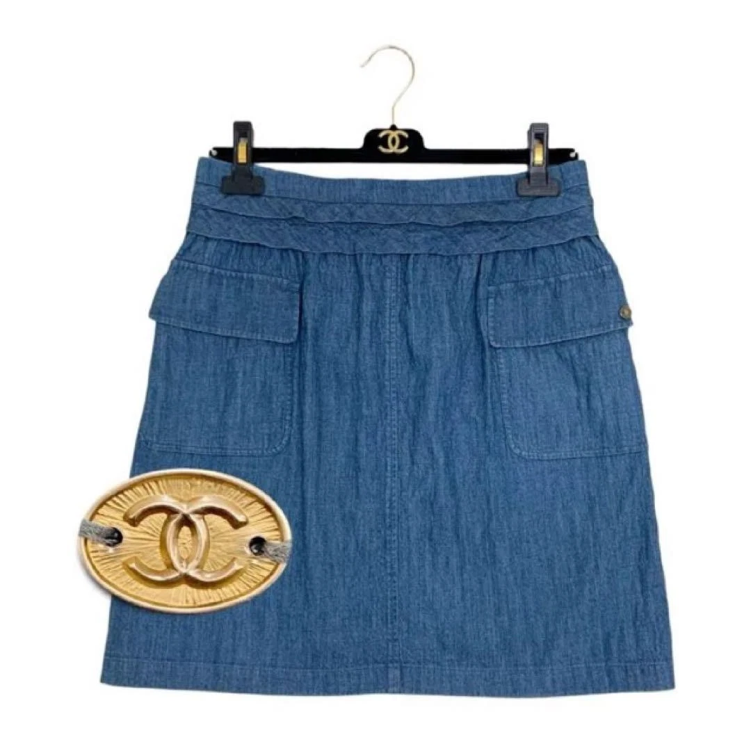 CHANEL Denim Skirts for Women for sale | eBay