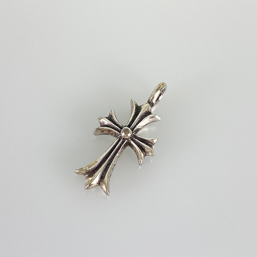 CHROME HEARTS Tiny CH Plus Charm Silver diamond P… - image 2