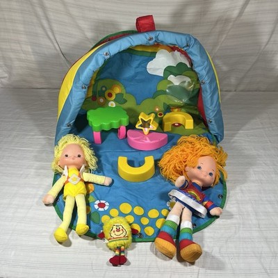 Vintage 80 s Rainbow Brite Color Cottage Playset with Dolls & Sprite Canary R1