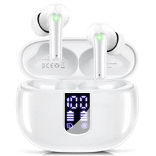 foxotin Ear Buds Wireless Earbuds - Bluetooth 5.3 Headphones (48H Playback) B...