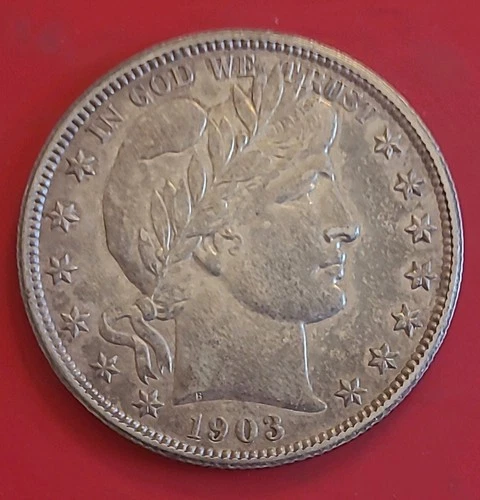 1903-O Barber Half Dollar — photo from the most recent tracked eBay sale