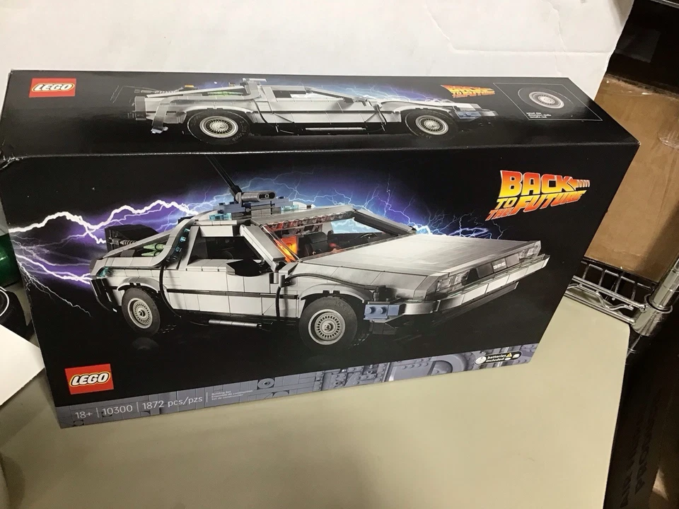 LEGO ICONS 10300 Back to the Future Time Machine -- Brand New | Sealed - Image 2 of 4