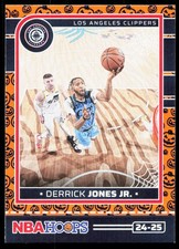 2024-25 Hoops Haunted Hoops #223 Derrick Jones Jr. Orange