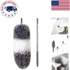 Versatile 100" Telescoping Duster with Microfiber Head for Pristine Cleaning