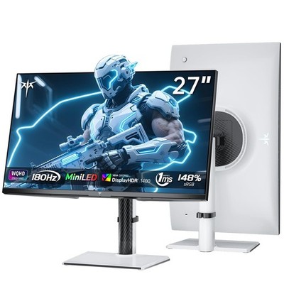 KTC Gaming Monitor 27 Zoll Mini LED 2K 180 Hz QHD 14
