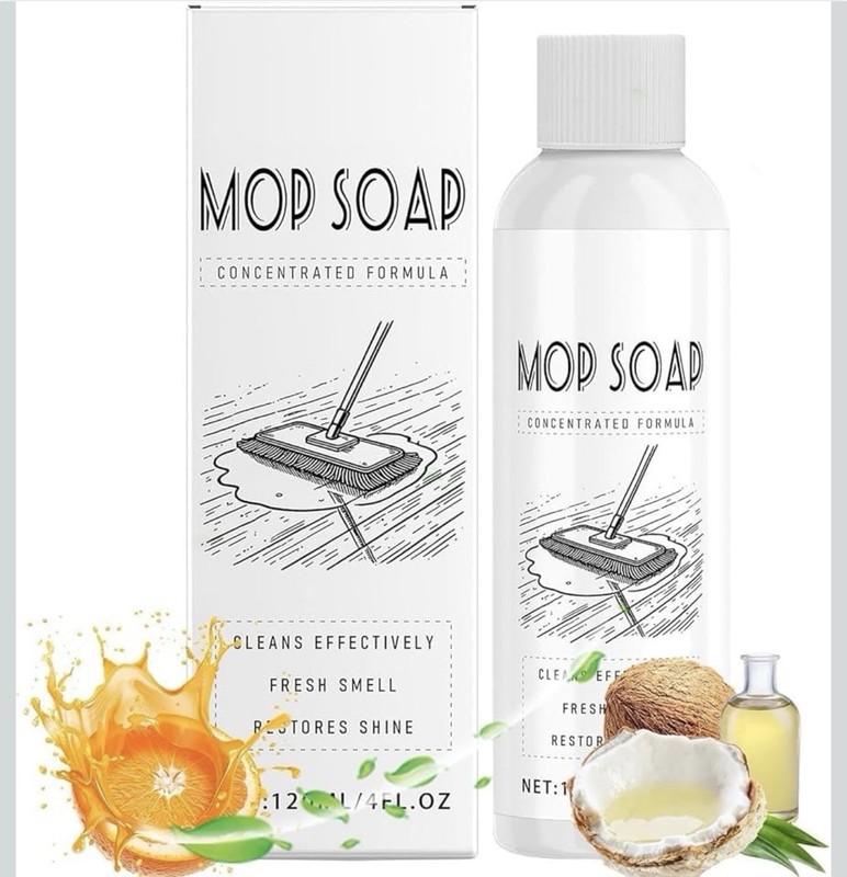 Mop Soap Scented Brazilian Waves, Floor Cleaning Multi-purpose Cleaner