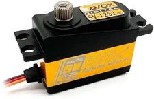 Savox SV1251MGP 0.085Sec / 138.9Oz Low Profile Digital Servo with Soft Start