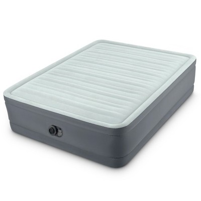 Luxus Luftbett PremAire Queen mit 230V Pumpe Gästebett 203x152x46cm von INTEX
