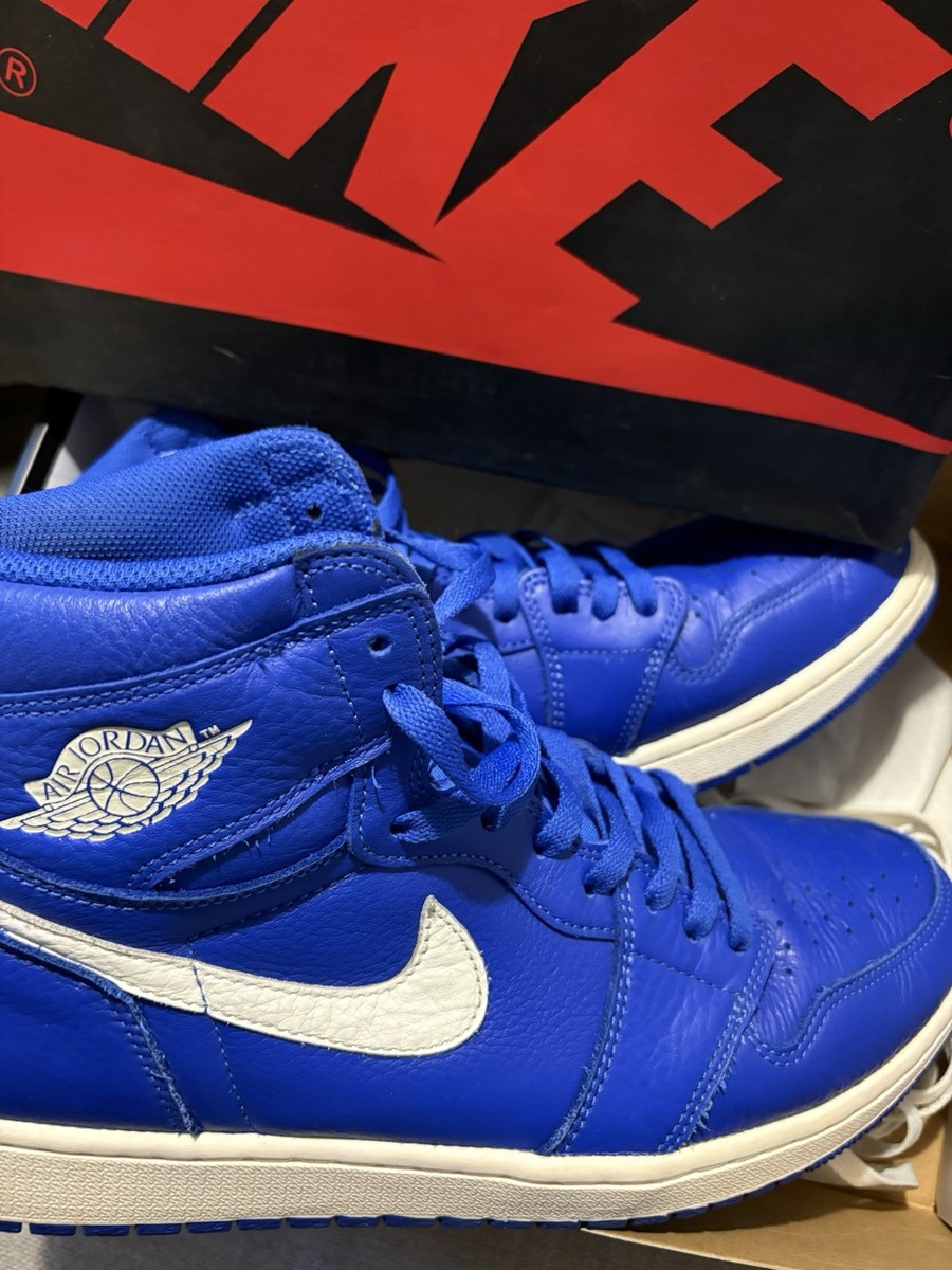 Nike Air Jordan 1 Retro High OG Hyper Royal Blue Shoe Men's Size