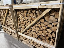 Kiln Dried Birch Logs – Large Crate | Premium Hardwood Firewood