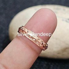 100  Pure Copper Adjustable Ring for Healing  Arthritis Pain Relief Unisex "