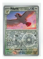 PIDGEOT 018/165 151 REVERSE HOLO POKEMON TCG NM-LP