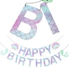 2 Pcs Dekorationen Für Geburtstagsfeiern Hintergrundwanddekoration