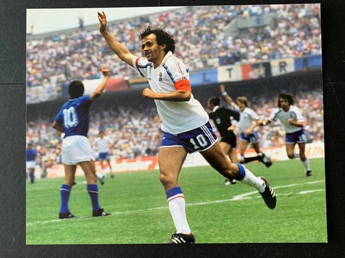 Michel Platini France Carte Rare Papier Top Trumps Hasbro Années 2000