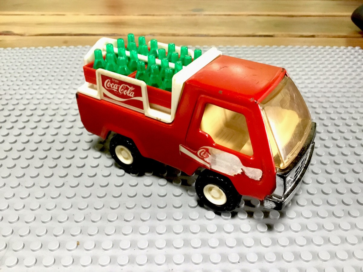 Vintage Steel Buddy L Coca Cola Delivery Truck Toy 3/4