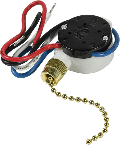 Ceiling Fan Switch Compatible with Zing Ear Ze-208S E89885, Satco 80-1983, Wu Pi