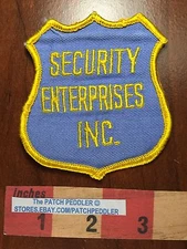 Security Guard Shield Patch ~ Security Enterprises Inc. Possibly Tamarac FL 5DX