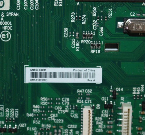 HP OfficeJet 6500A Plus Printer Main Logic Board CN557-60001 E710n Formatter - Picture 5 of 6