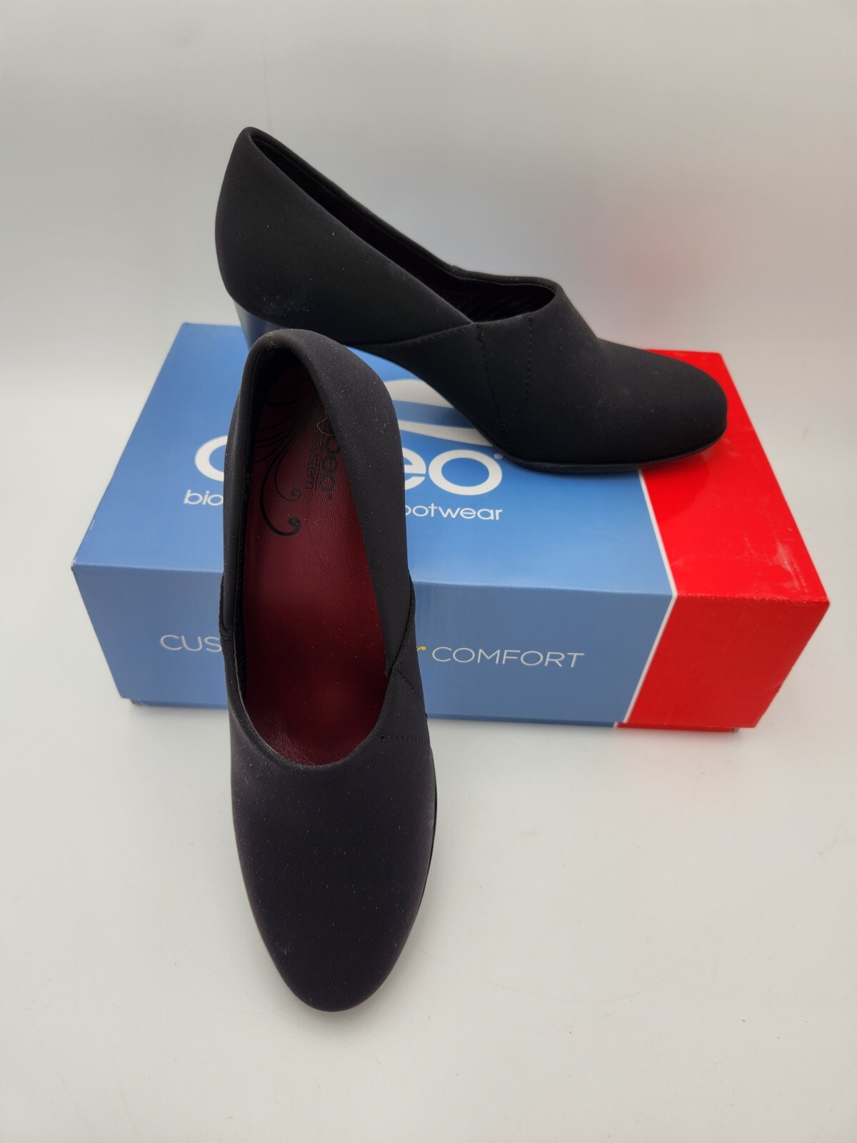 Abeo Viera Metatarsal Support Womens Black Pump Heels B.I.O. System US ...