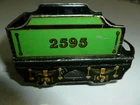 WAGON 2595 GREEN CAR TRAIN OLD VINTAGE SCALE O GAUGE TIN MECCANO HORNBY  ENGLAND