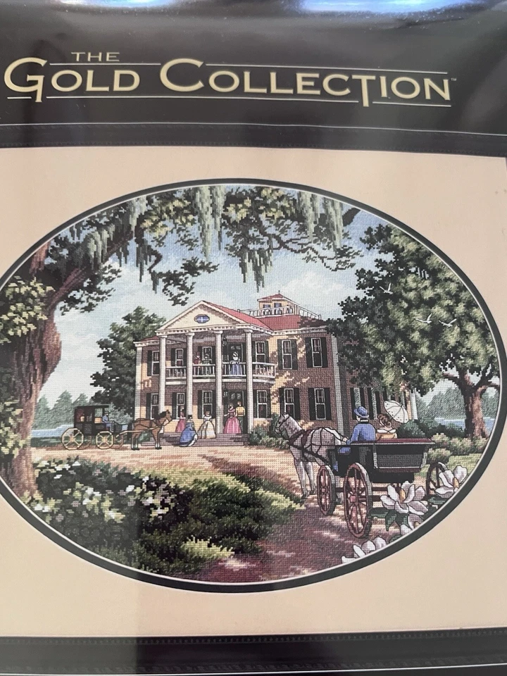 Dimensions The Gold Collection Southern Social 35010 Cross Stitch Kit 16" x 12" - Image 2 of 3