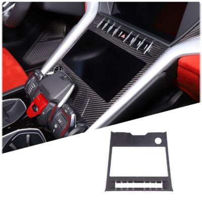 Real Carbon Center Control Air Condition Panel Trim For Lamborghini URUS 2018-21