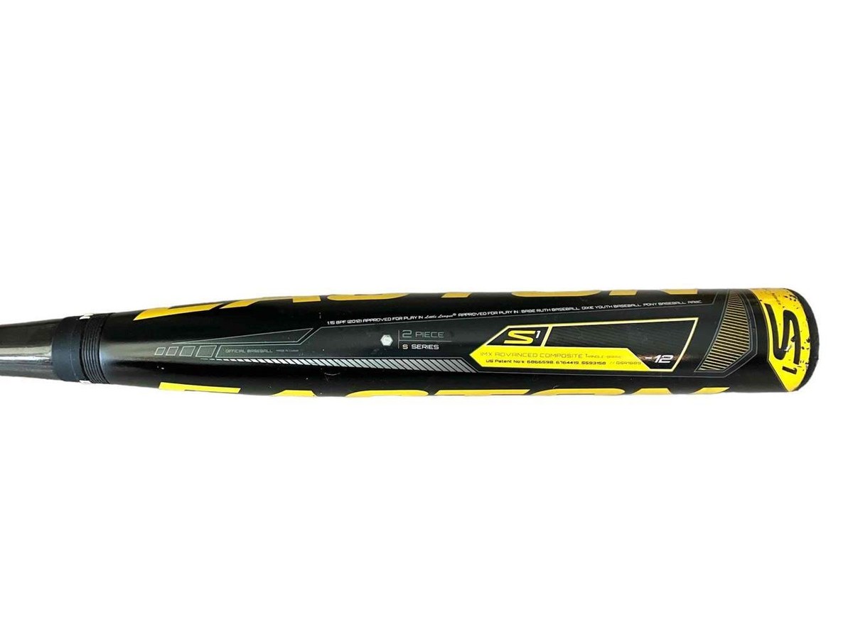 【美品】EASTON　84cm NA19GXHL Easton S1 CXN Baseball Bat Yellow 31” 19 Oz. 2 1/4 IMX Advanced