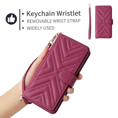 For XiaoMi Poco X7 Pro 5G, Luxury Multi-function Leather Wallet Stand Case Cover - Picture 7 of 23
